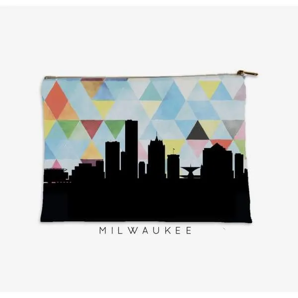 Milwaukee, Wisconsin geometric skyline