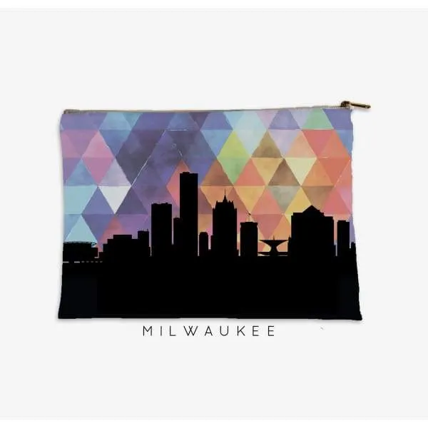 Milwaukee, Wisconsin geometric skyline