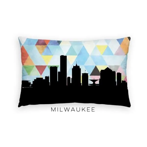 Milwaukee, Wisconsin geometric skyline