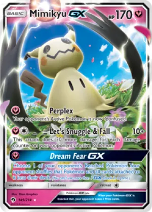 Mimikyu GX 149/214 FULL ART FOIL RARE