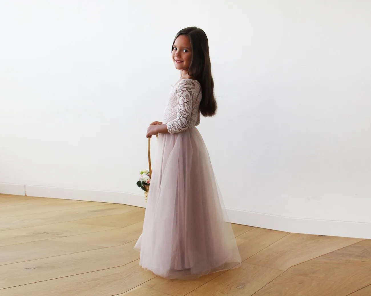 Mini Me Collection Blush  ,mommy and me dress #1134