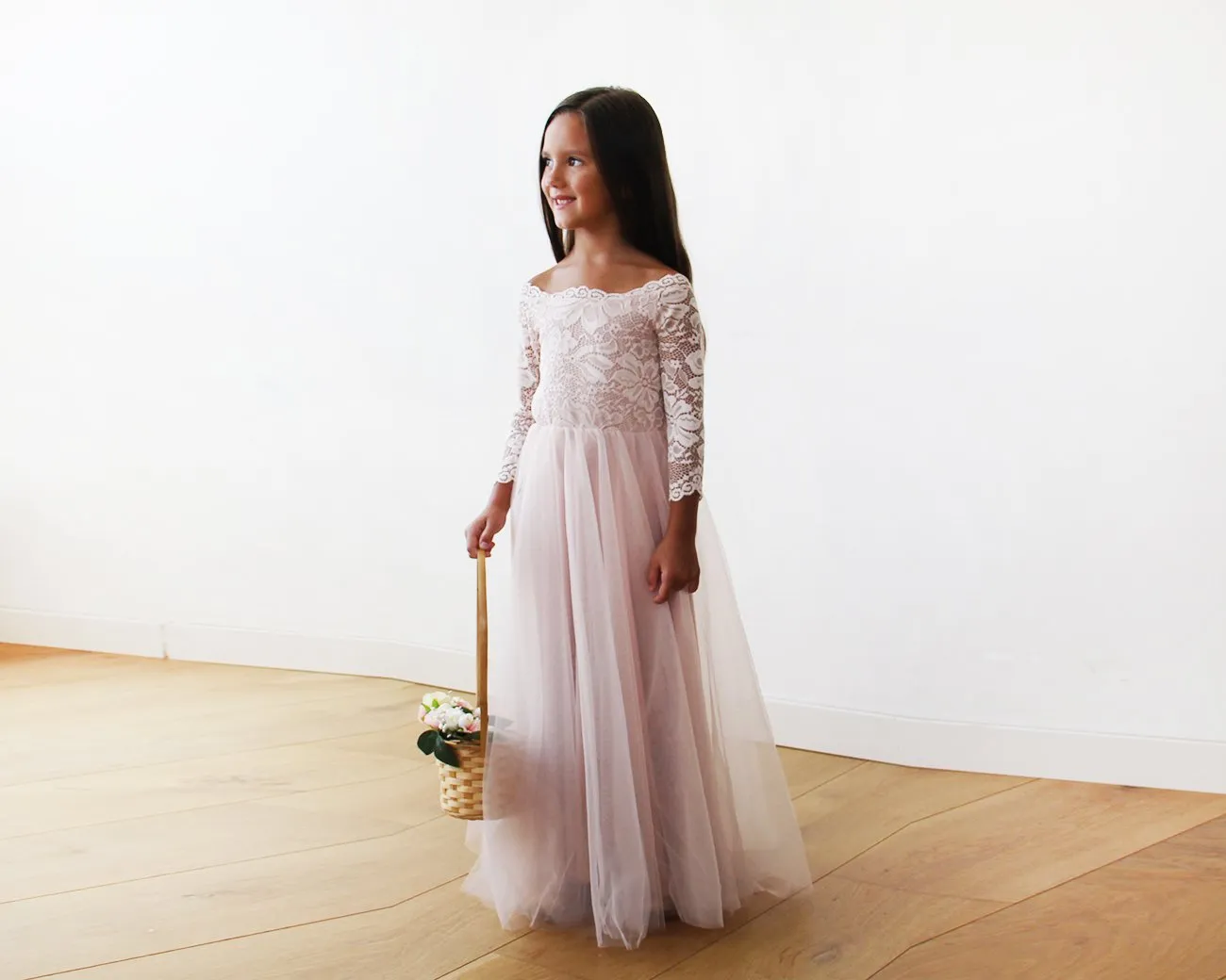 Mini Me Collection Blush  ,mommy and me dress #1134