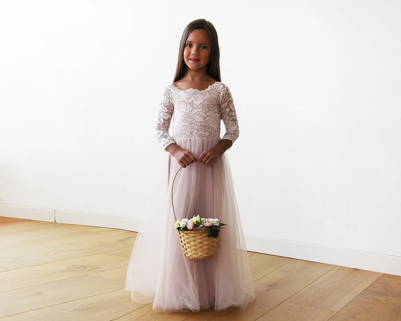 Mini Me Collection Blush  ,mommy and me dress #1134