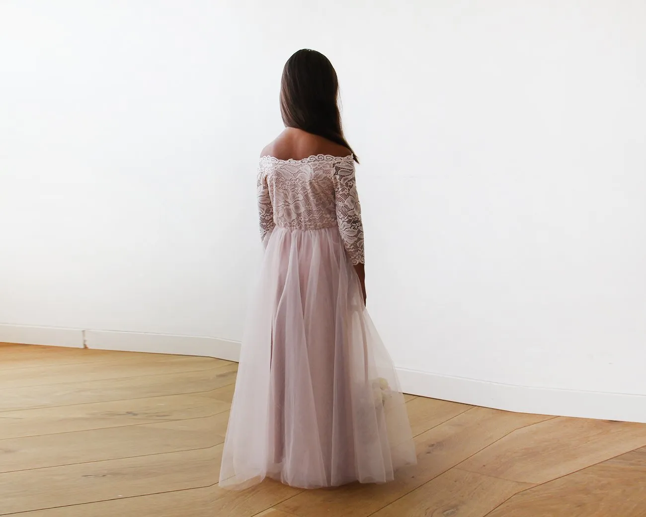 Mini Me Collection Blush  ,mommy and me dress #1134