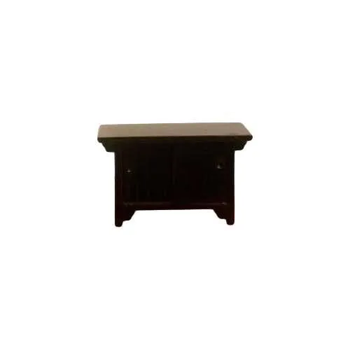 Miniature 2-Door Cabinet - Black