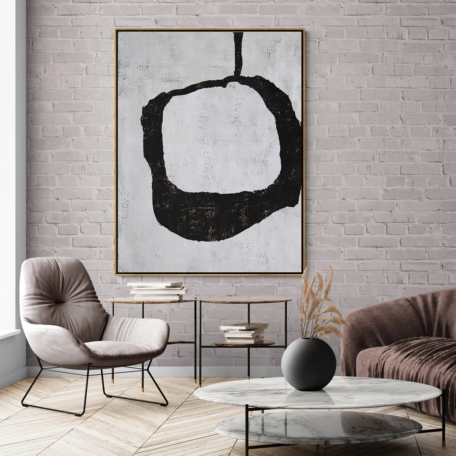 Minimal Geometric Art H57V