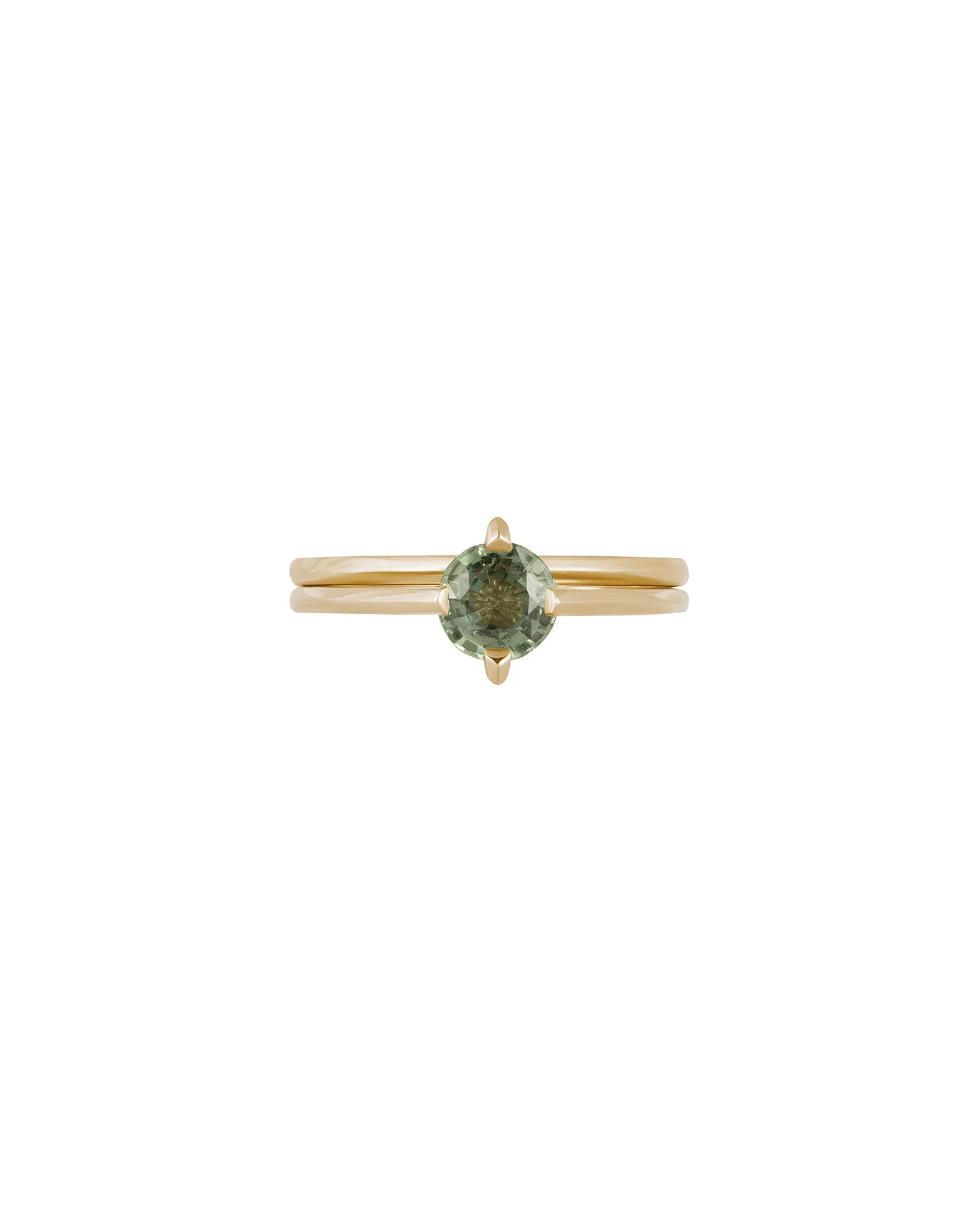 Minimalist Arc   Minimalist Band Ring Set