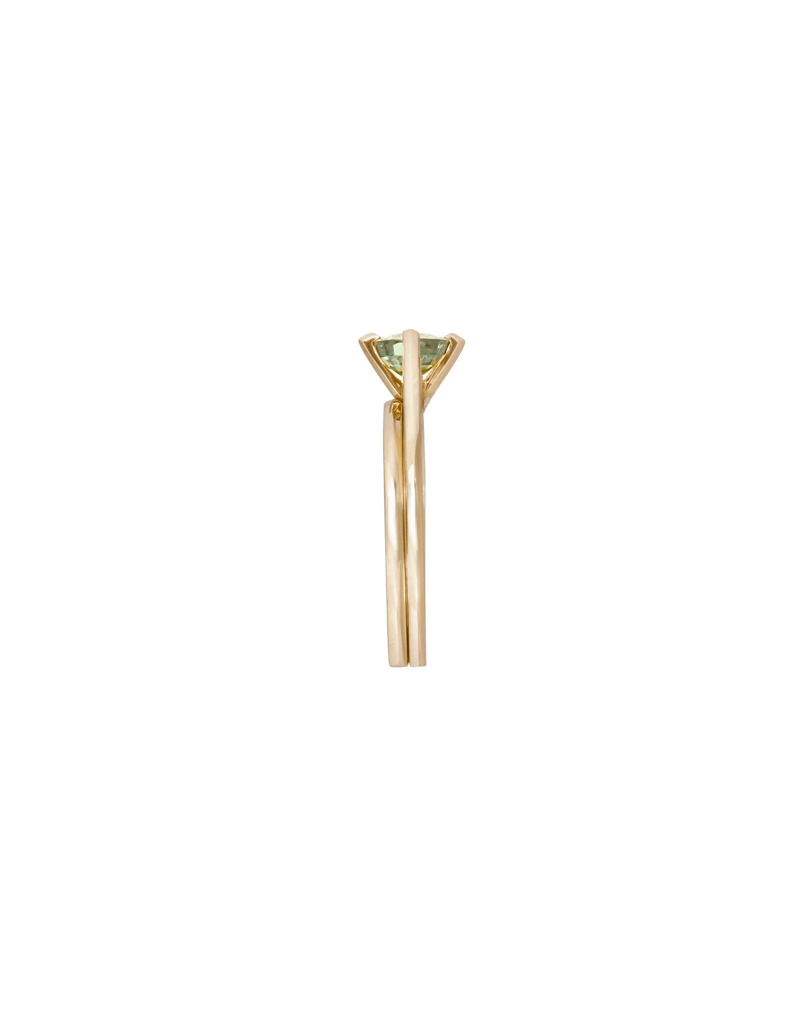 Minimalist Arc   Minimalist Band Ring Set