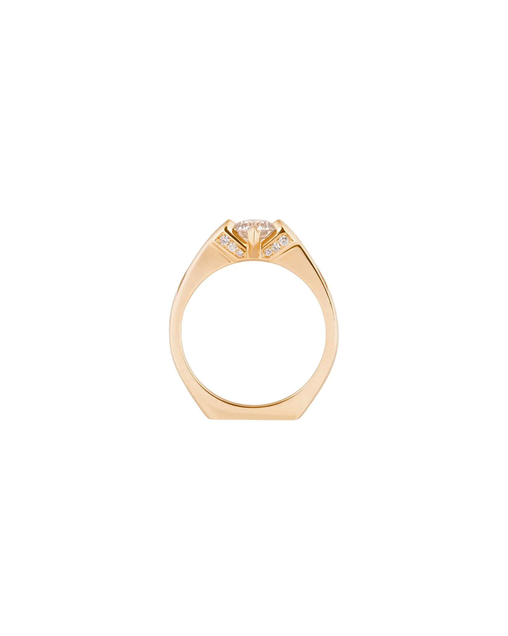 Minimalist Rise Ring