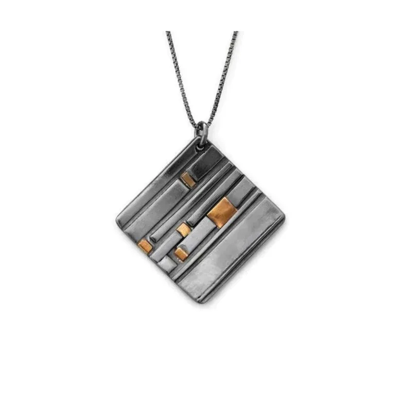 Modern Art Deco Necklace