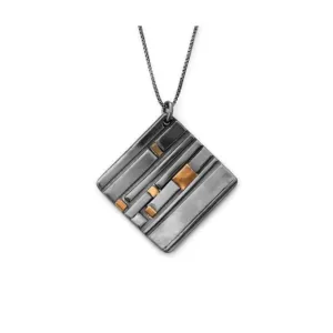 Modern Art Deco Necklace