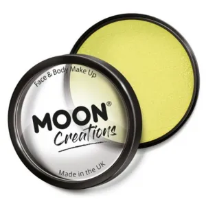 Moon Creations Pro Face Paint Cake Pot, Yellow