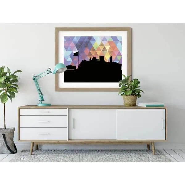 Nampa, Idaho geometric skyline