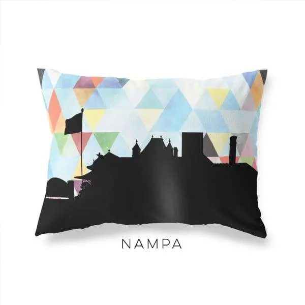 Nampa, Idaho geometric skyline