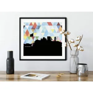 Nampa, Idaho geometric skyline
