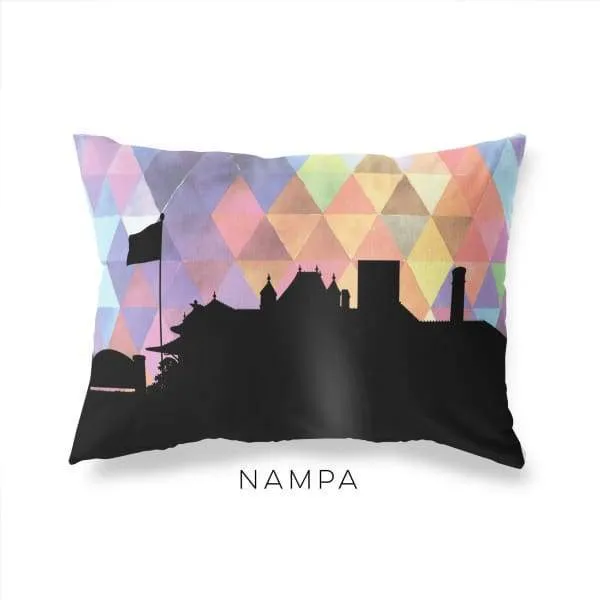 Nampa, Idaho geometric skyline