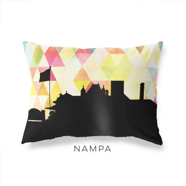 Nampa, Idaho geometric skyline