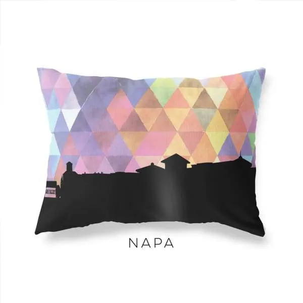 Napa, California geometric skyline