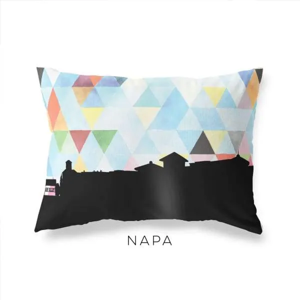 Napa, California geometric skyline
