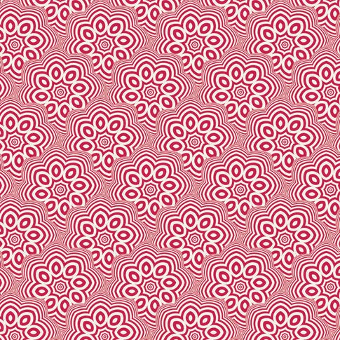 NouvElle Billowing Petals Rouge by Pat Bravo for Art Gallery Fabrics
