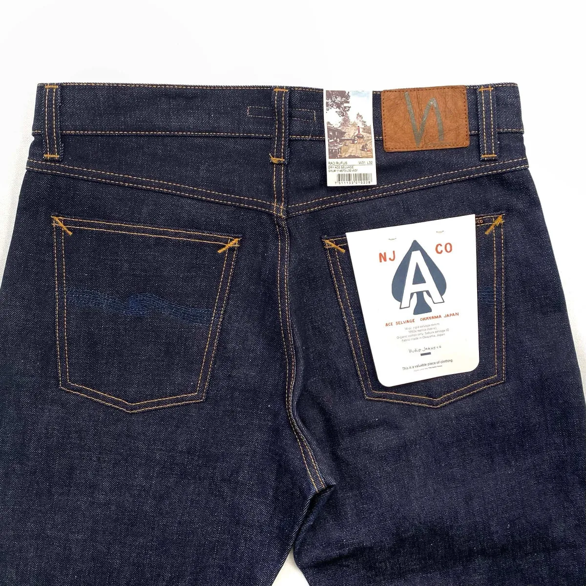 Nudie Jeans Rad Rufus Dry Ace Selvedge Denim