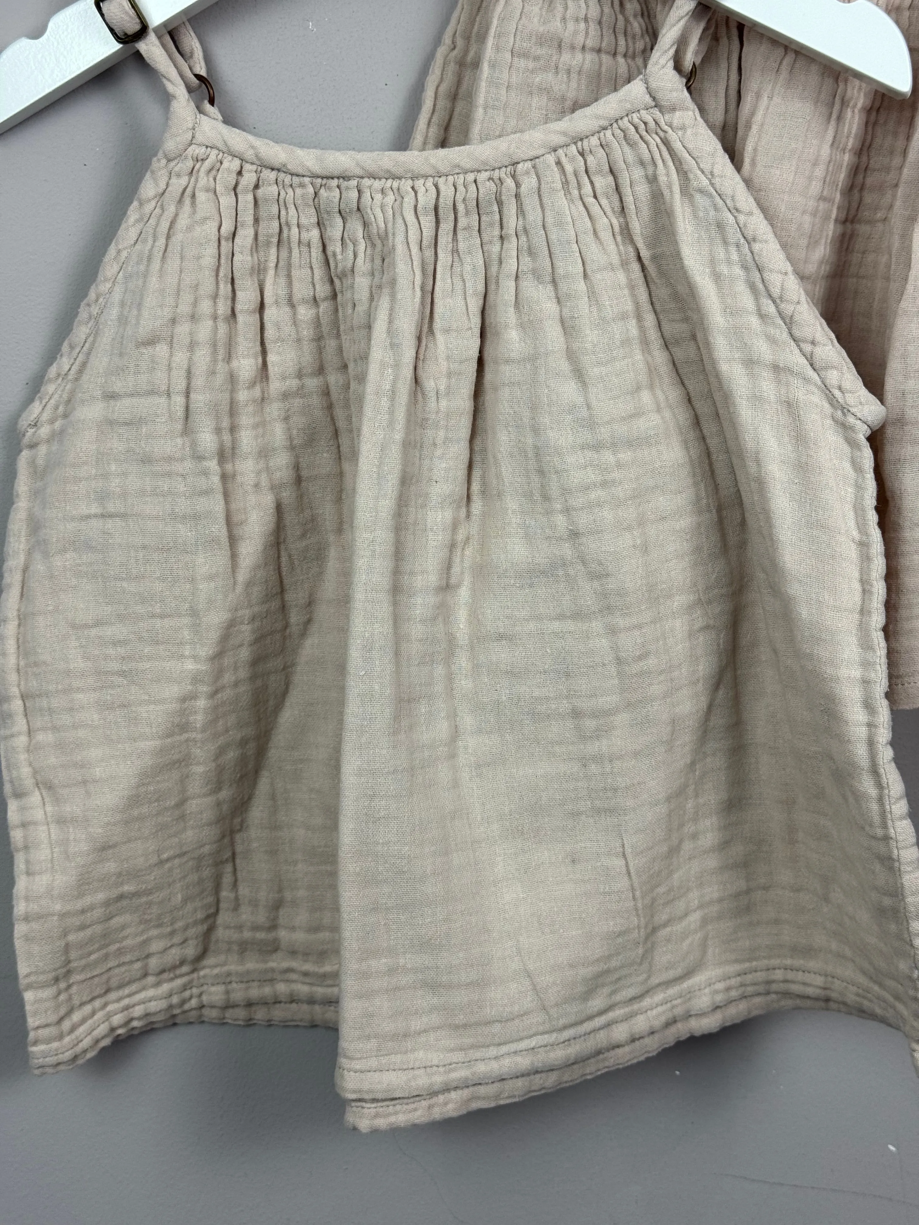 Numero 74 Blush Cheesecloth Skirt Set 5-6y