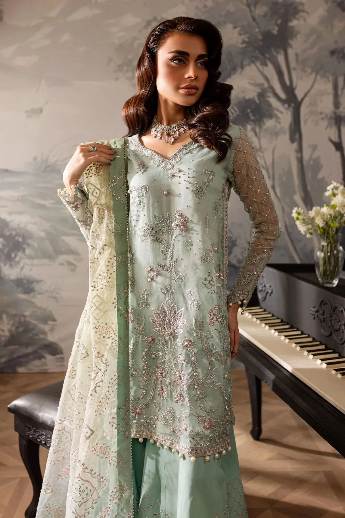 Nureh - ELANORA Luxury Formals Unstitched'24 - NEL-57
