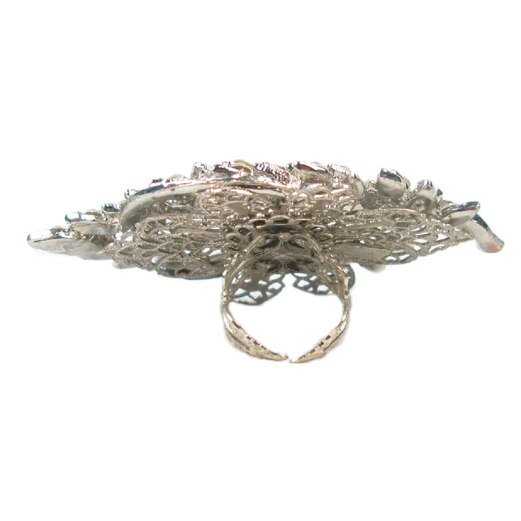 One-Of-A-Kind Silver Novella Ring