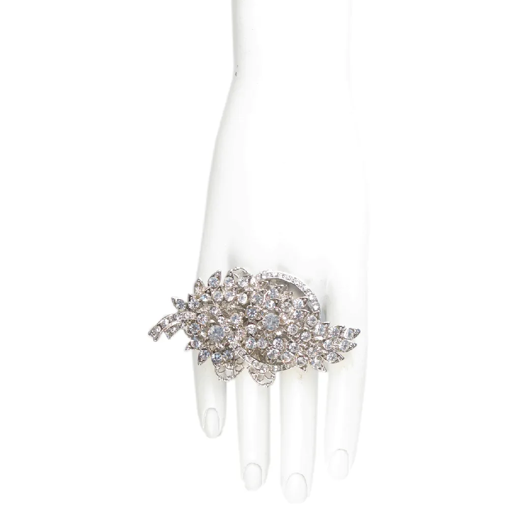 One-Of-A-Kind Silver Novella Ring