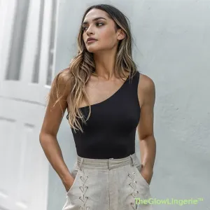 One-Shoulder Sexy Bodysuits  Neon Sexy Club