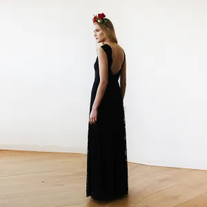 Open Back Maxi Dress #1141