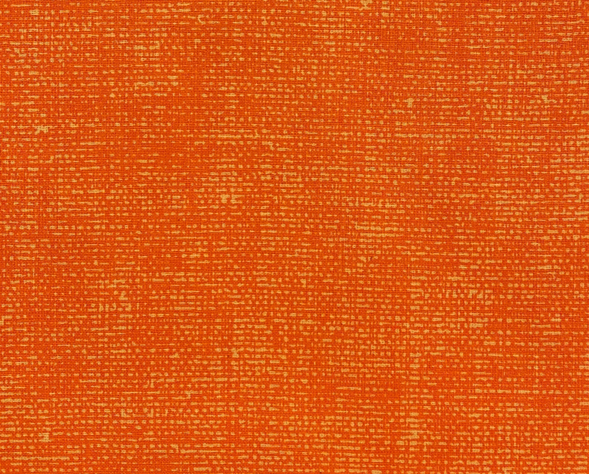 Orange Burlap LOOK cotton Fabric, Item No. 20295