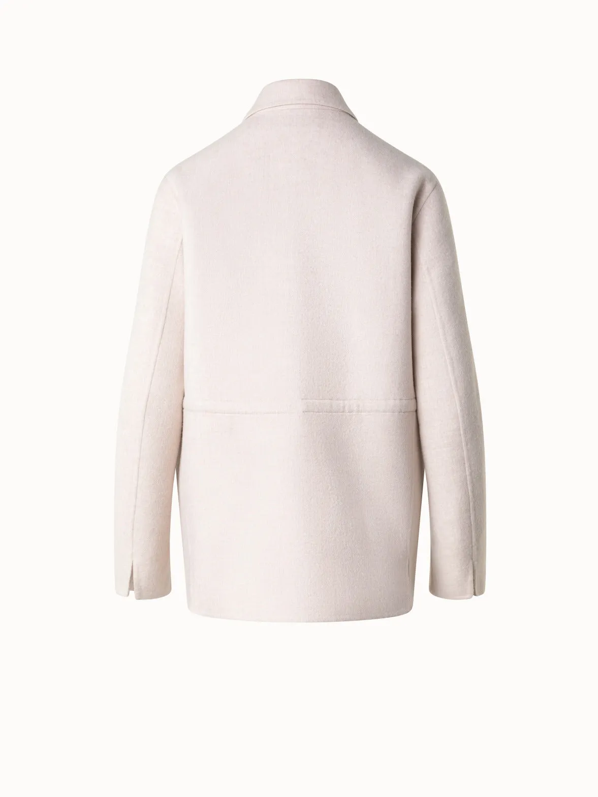 Oversize Cashmere Shirt Jacket