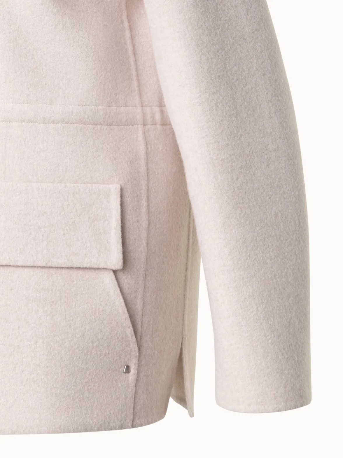 Oversize Cashmere Shirt Jacket