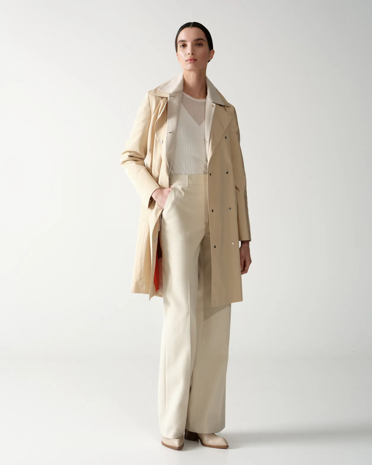 Oversize Cashmere Shirt Jacket