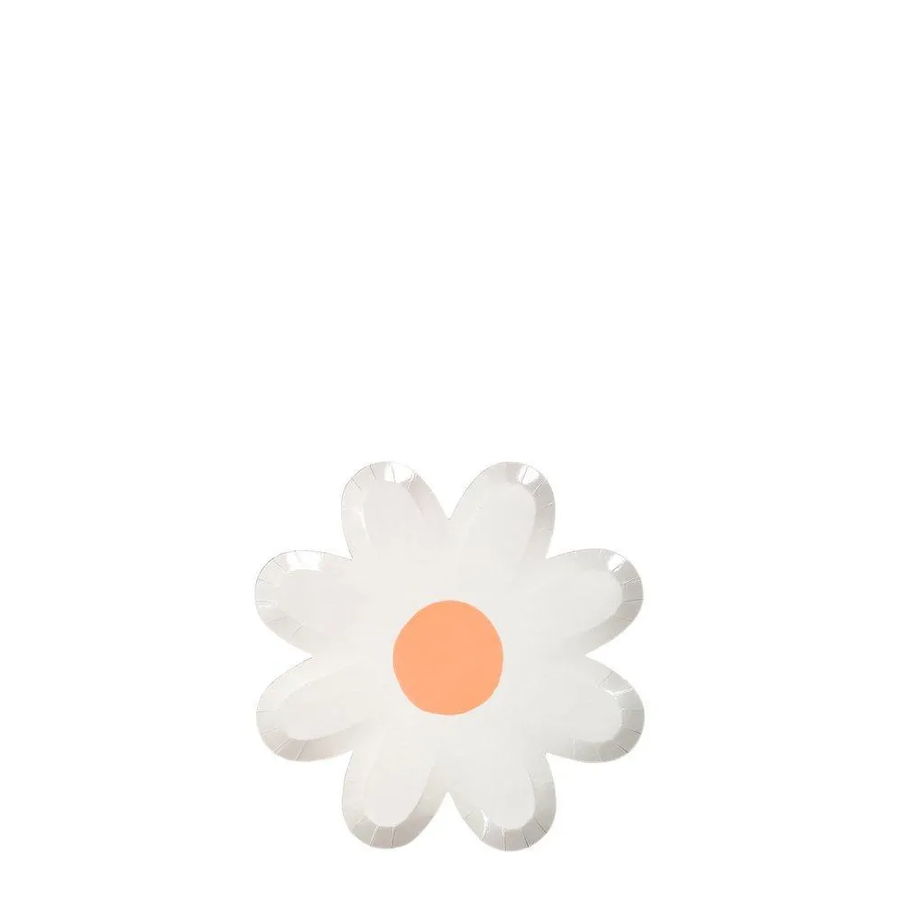 Pastel Daisy Canape Plates