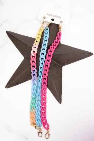 Pastel Times Trucker Hat Chains