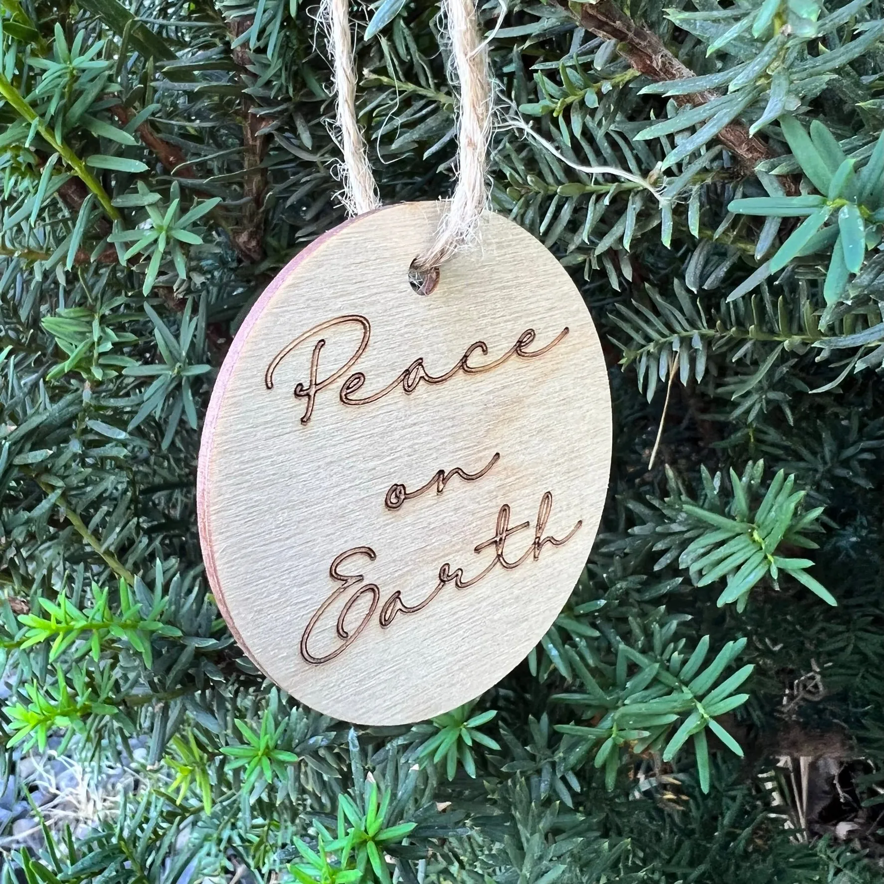 Peace on Earth Ornament Bulk