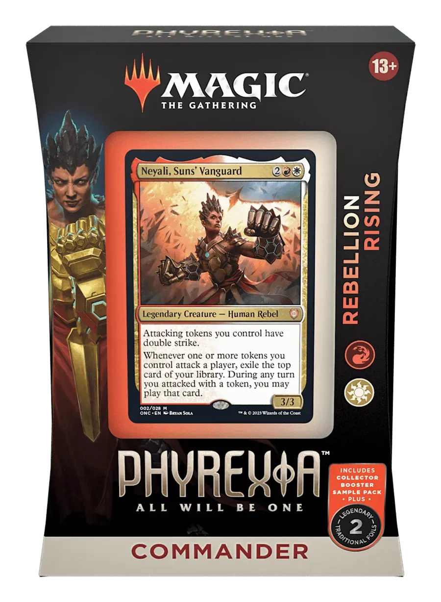 Phyrexia: All Will Be One Commander Deck Rebellion Rising