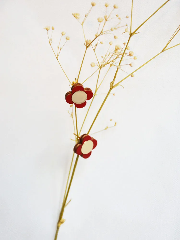 Pithy Luxury Jewellery - Flora Small Stud Earrings