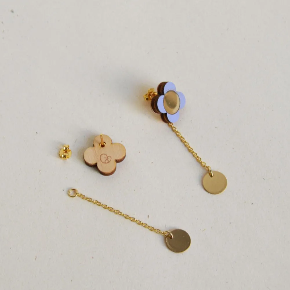 Pithy Luxury Jewellery - Flora Small Stud Earrings