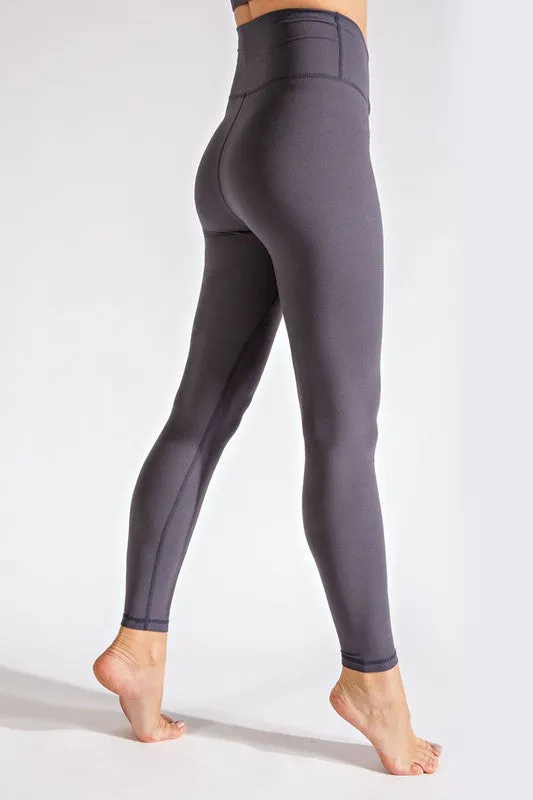 PLUS SIZE V Waist Leggings- 4 Colors!