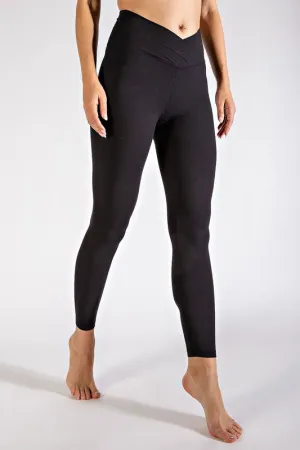 PLUS SIZE V Waist Leggings- 4 Colors!