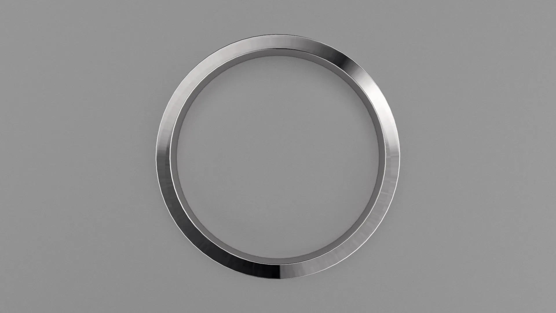 Polished Sterling Silver 3mm Flat Wedding Band
