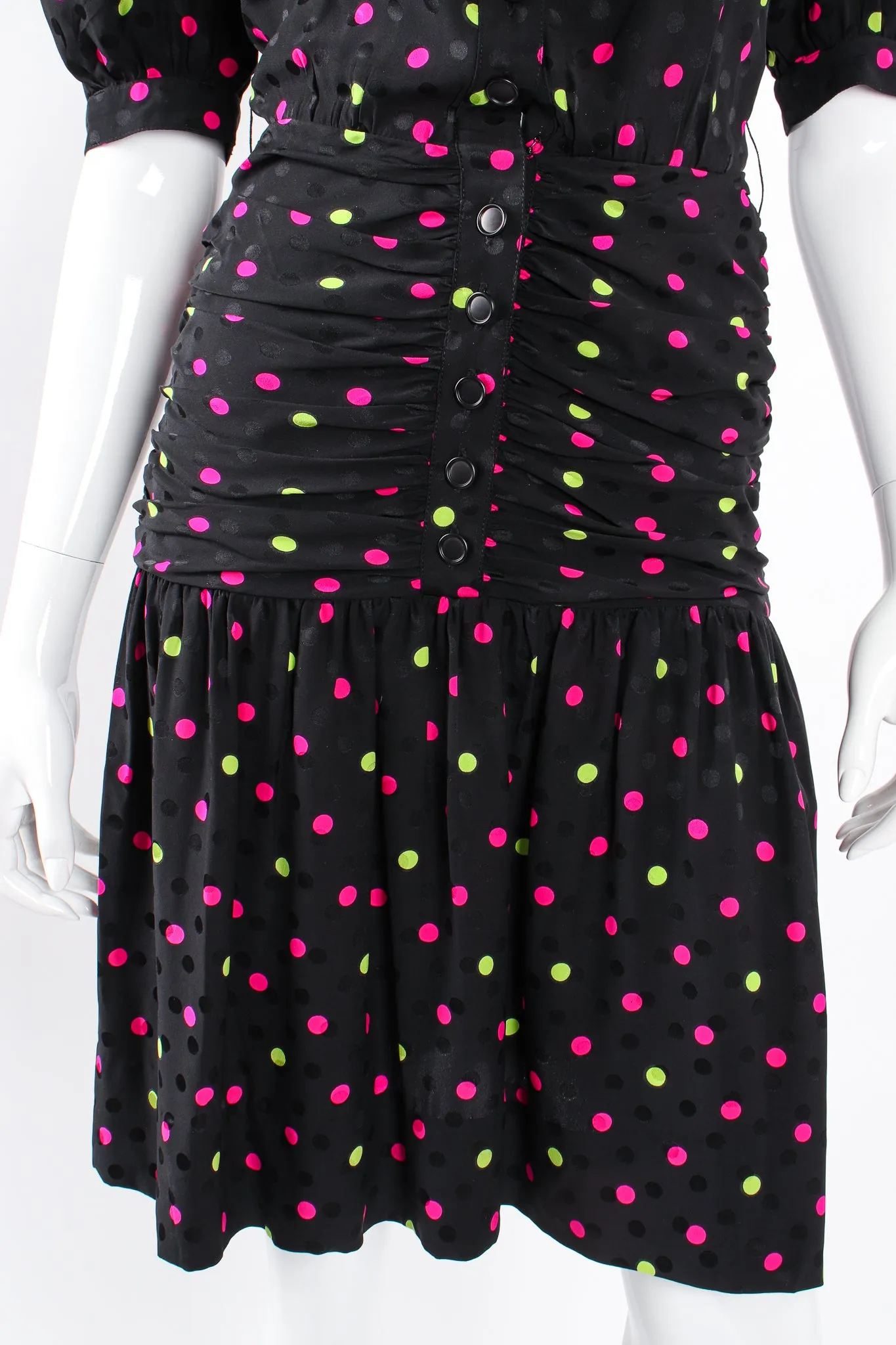 Polka Party Cocktail Dress
