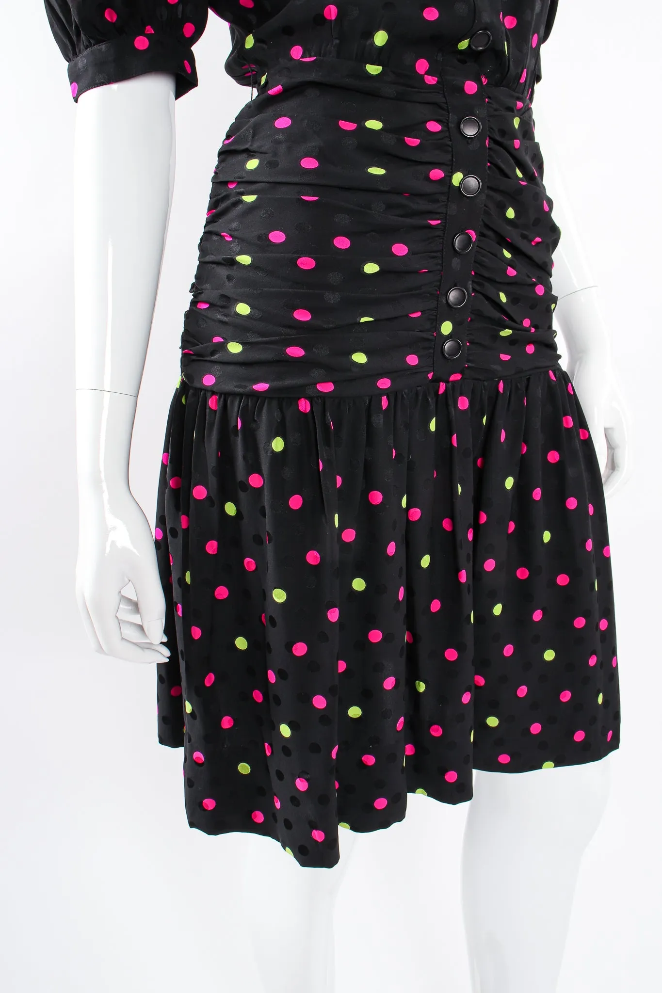 Polka Party Cocktail Dress
