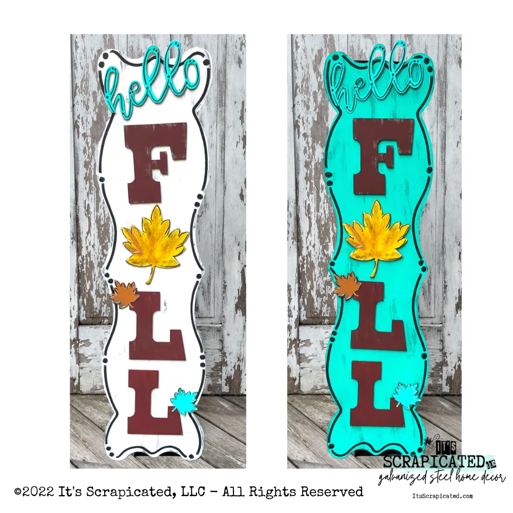 Porch Candy® - HELLO FALL LEAF - Design Set