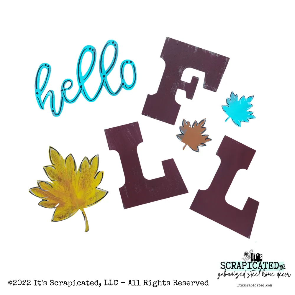 Porch Candy® - HELLO FALL LEAF - Design Set