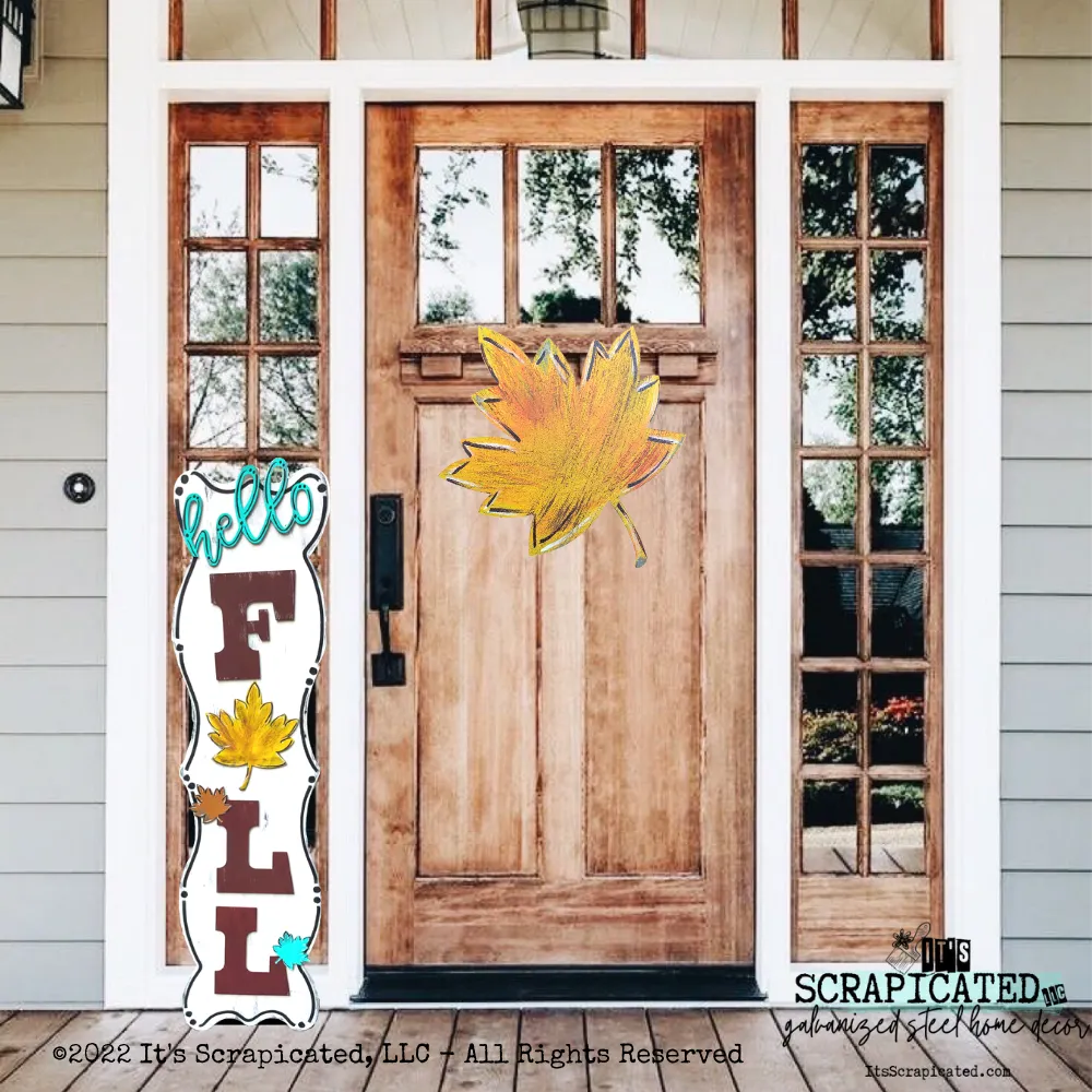 Porch Candy® - HELLO FALL LEAF - Design Set