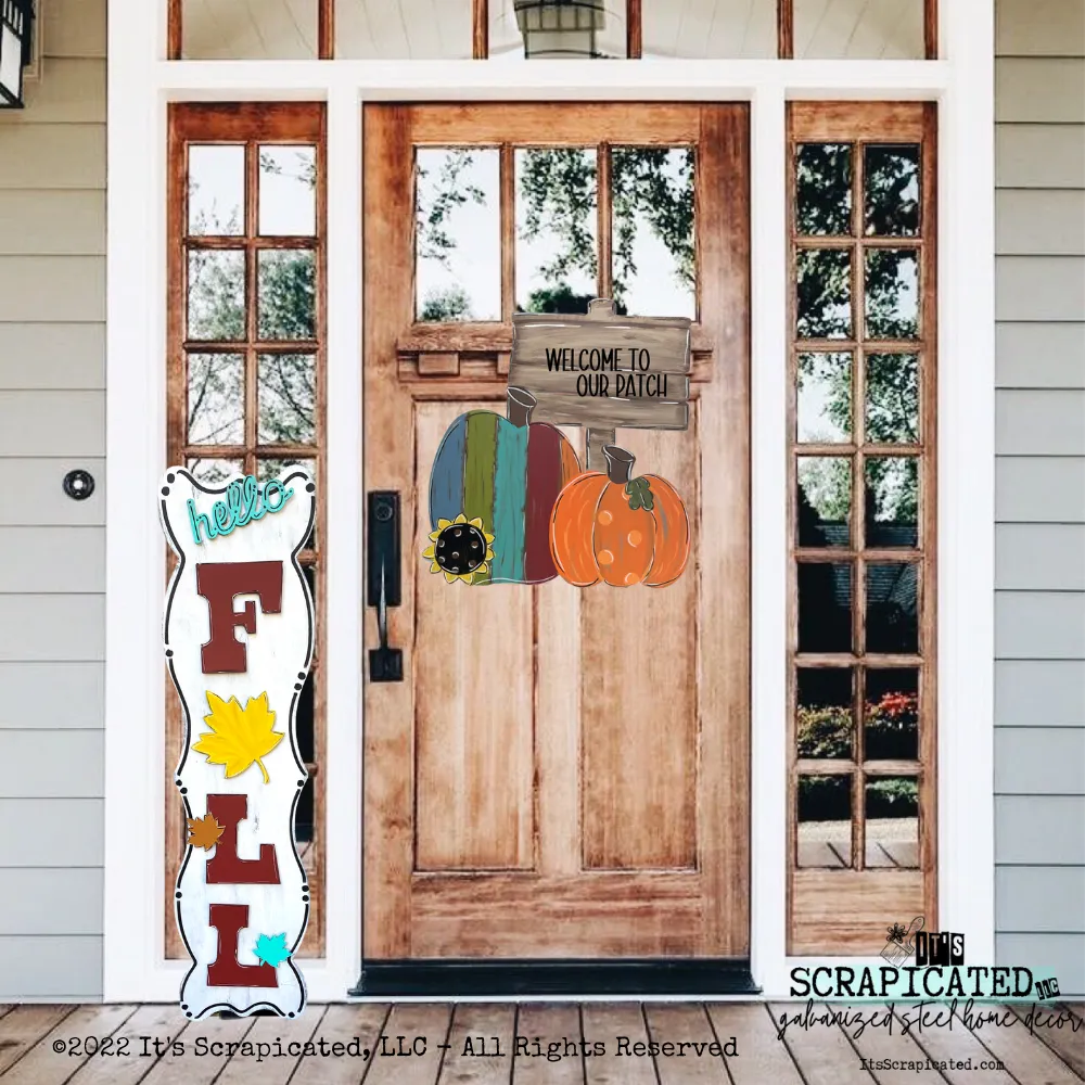 Porch Candy® - HELLO FALL LEAF - Design Set